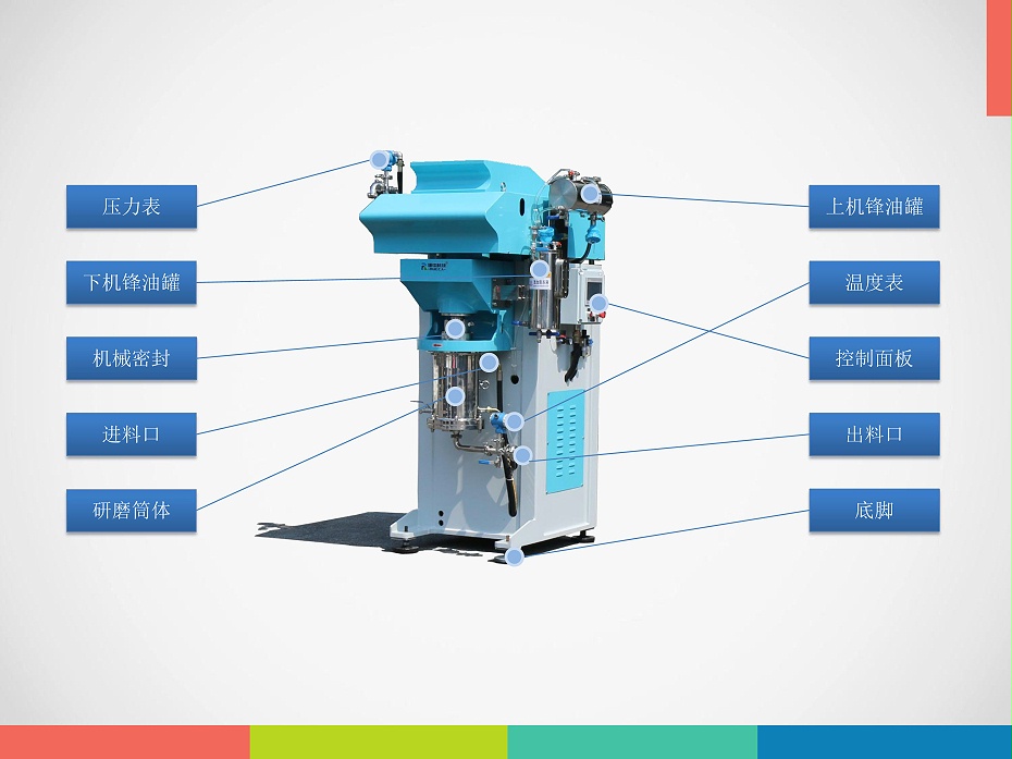 UM立式砂磨機結(jié)構(gòu)圖